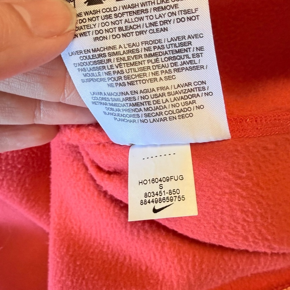 Womens S Orange HOODIE NIKE DRI-FIT
Pullover Jacket Cute Mother's Day Size S - Picture 6 of 6